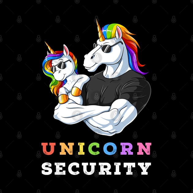 Unicorn Security Halloween Brother of the Birthday Girl by wingsofrage