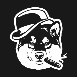 Shiba Inu Gangster T-Shirt