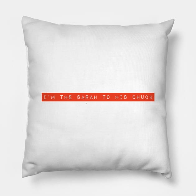 Sarah to his Chuck Pillow by JJFDesigns