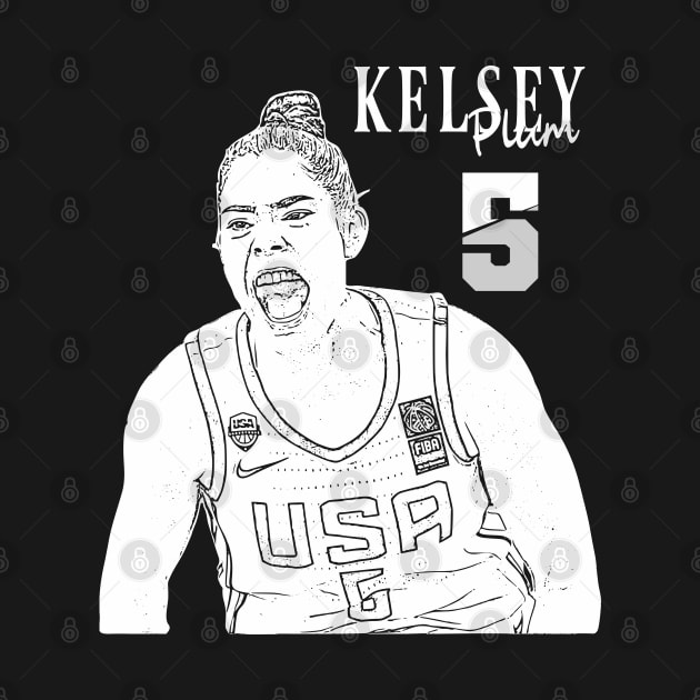 kelsey plum || USA || White by Aloenalone