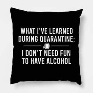 Quarantine Fun Pillow