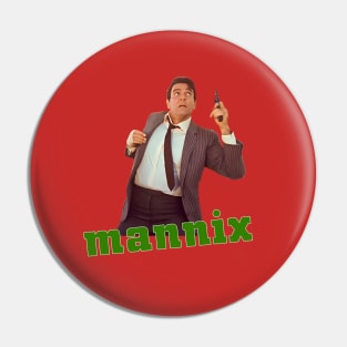 Mannix - Mike Connors - 60s Cop Show Pin