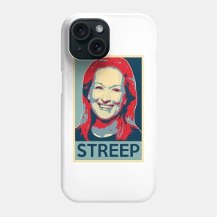 Meryl Streep Poster Phone Case