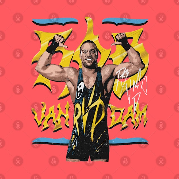 Rob Van Dam Pose by MunMun_Design