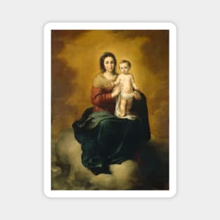 Virgin and Child - Murillo Magnet