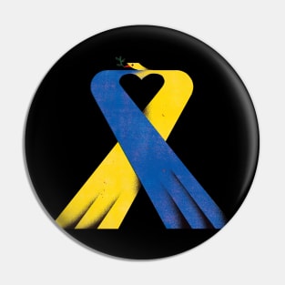 Free Ukraine Pin