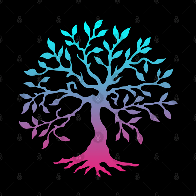 Colorful Tree of life by AmineDesigns