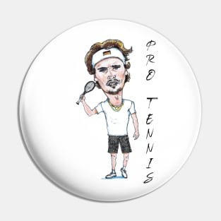 Alexander Zverev Pro Tennis Pin