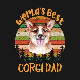 World'S Best Corgi Dad (292) T-Shirt