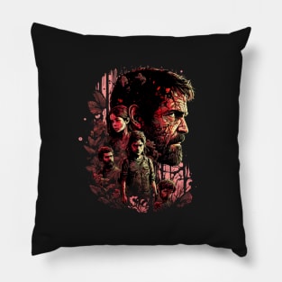 The Last of Us Pedro Pascal Joel inspired design Pillow