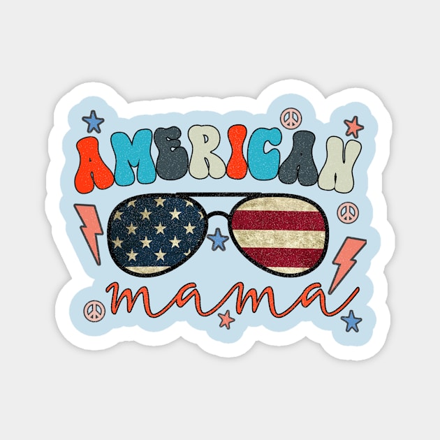 American Mama Magnet by kingasilas