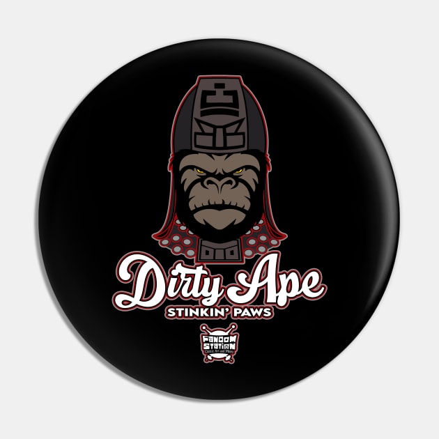 Dirty Ape... Stinkin' Paws Pin by FandomStation