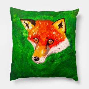 Fox Face Pillow