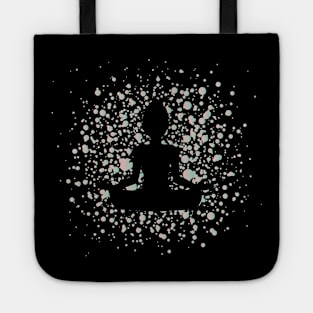 Meditation Splat Effect Tote