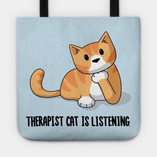 Therapist Cat Tote