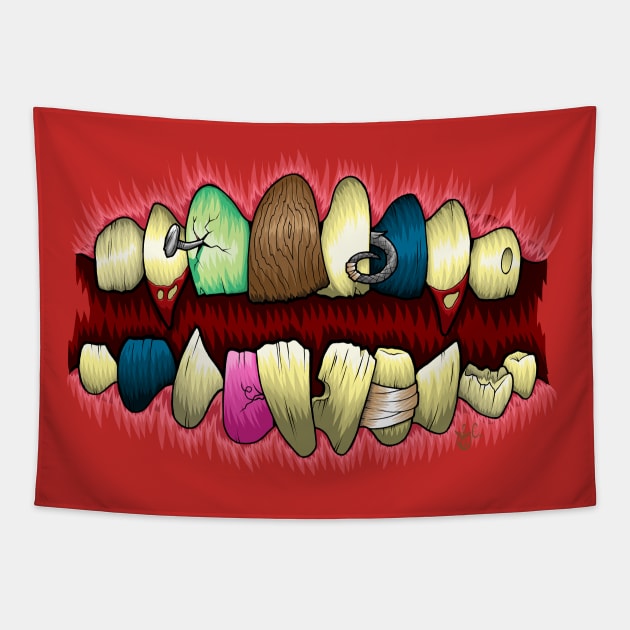 You got something in your teeth Tapestry by jobyc