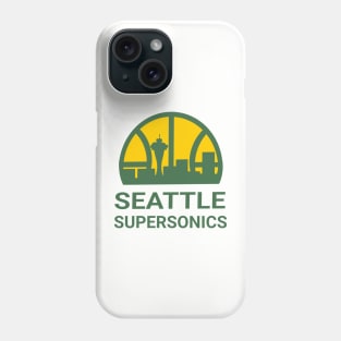 Seattle SuperSonics // Retro Phone Case