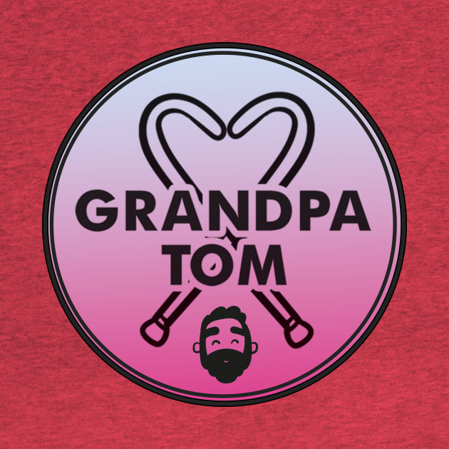 Grandpa Tom - Pink - Grandpa - T-Shirt