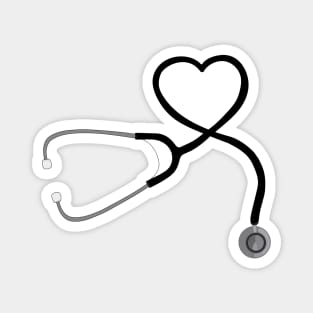 Stethoscope Heart Magnet