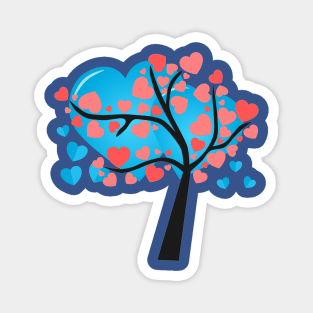 Love Tree Magnet