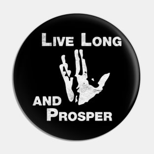 Live Long And Prosper vulcan Pin