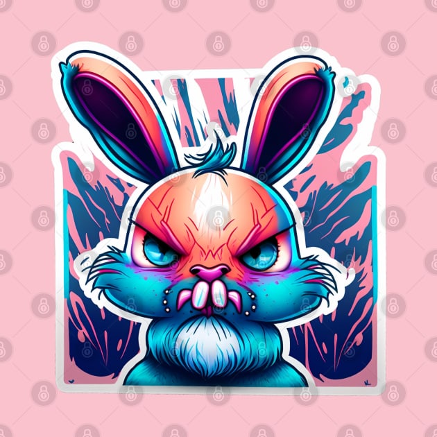 crazy bunny by Depressed Bunny