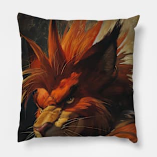 FF7 Rebirth Red XIII Pillow