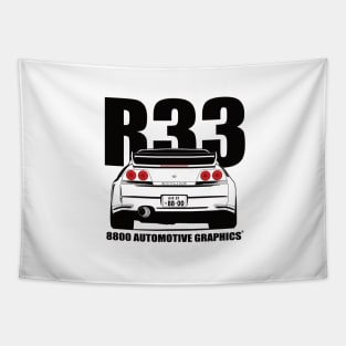 Nissan Skyline R33 Transparent Version Tapestry