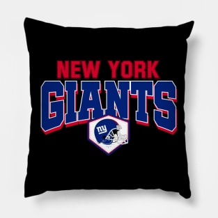 New York Giants Football Pillow