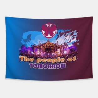 The people of tomorrowland Tapestry