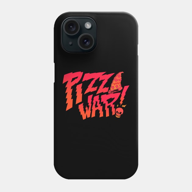 Pizza War !! Phone Case by JamesCMarshall