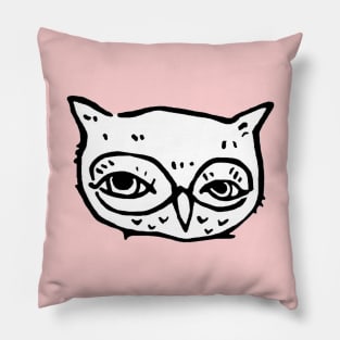 Shy Owl Pillow