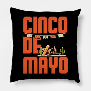 Cinco De Mayo Celebration Pillow