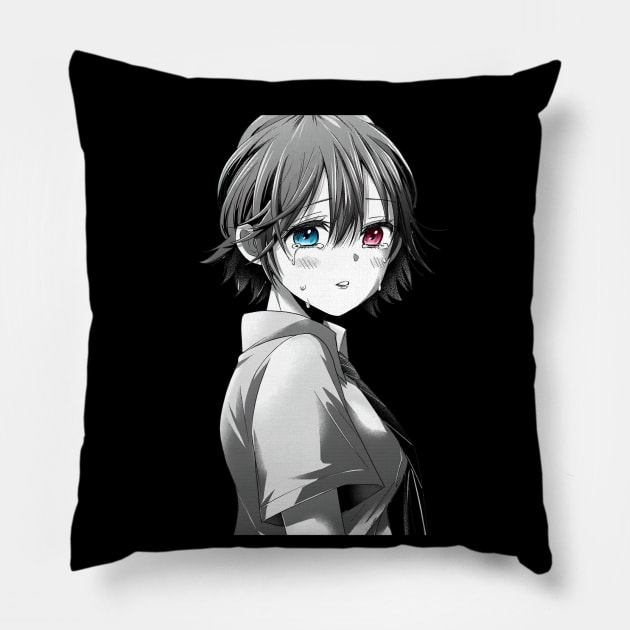 Hiro Segawa A Couple Of Cuckoos Pillow by AinisticGina