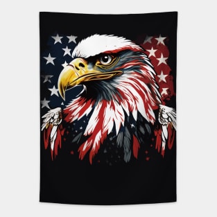 America's Majestic Eagle Tapestry