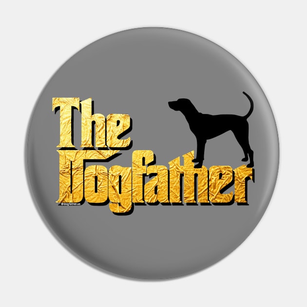 Black and Tan Coonhound Pin by dogfather