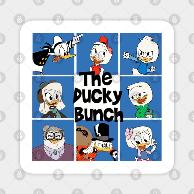 The Ducky Bunch Magnet by Amores Patos 