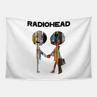 Rainbows Amnesic Kid A Ok-Radio Computer  Pablo Honey A Moon Shaped Pool Tapestry