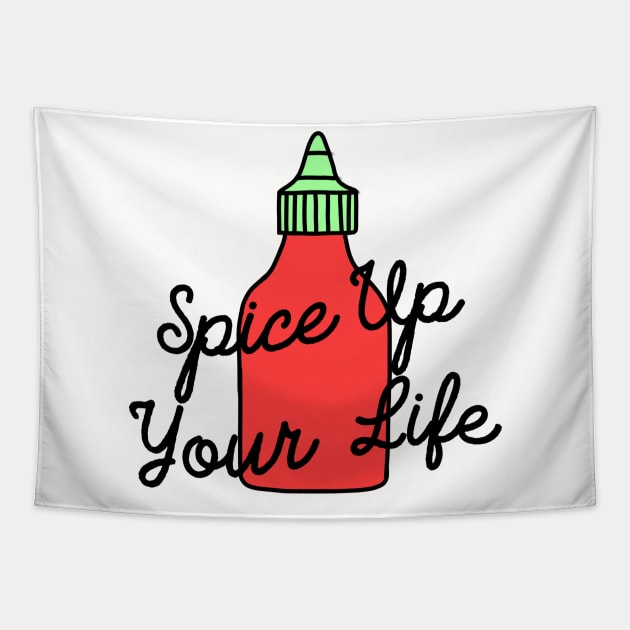 Spice Up Your Life Siracha Tapestry by shopplanetslay