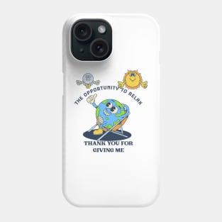 relaxation of the earth Phone Case