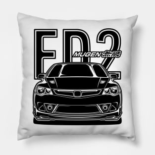 FD2 Mugen (Black Print) Pillow