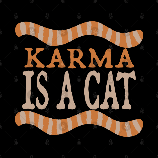 Karma is a Cat (orange cat) by cozystore