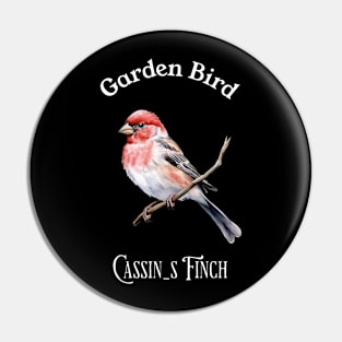 Garden Bird Cassin's Finch Pin