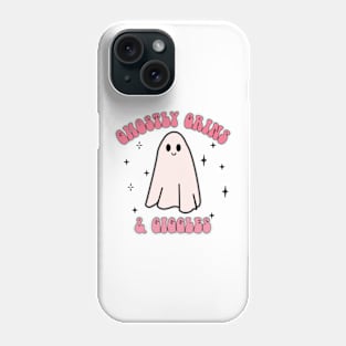 ghostly grins and giggles Phone Case