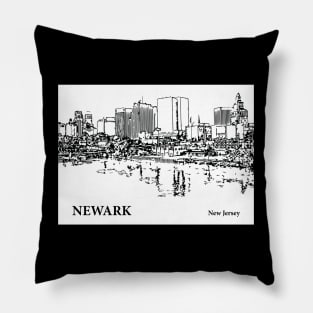 Newark - New Jersey Pillow