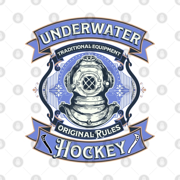 "Classic" underwater hockey design by Distinct Designz