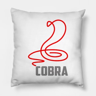 RED LINE COBRA Pillow