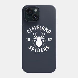 CLEVELAND SPIDERS white Phone Case