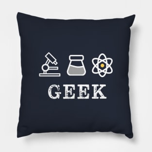 Proud Geek Science Retro Pillow