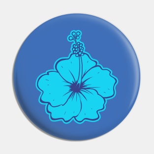 The Hisbiscus flower Pin